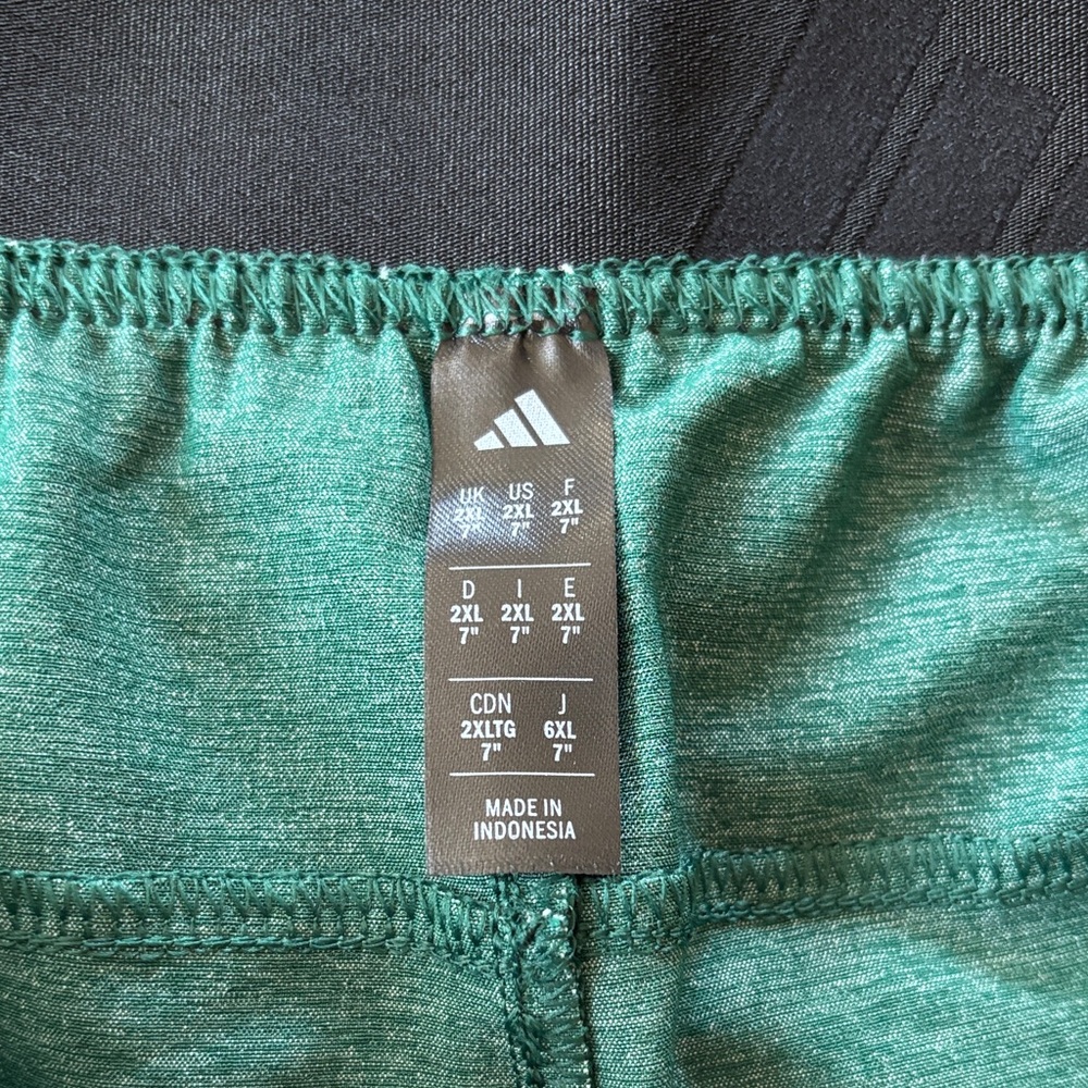 Adidas Teal Sports Shorts - Picture 2 of 5